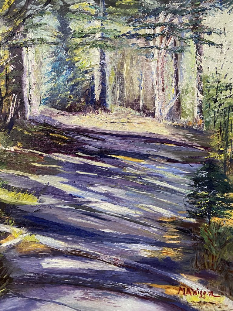 Mt Major – The Path 16X20 Oil on Linen Panel (SOLD – prints still available]