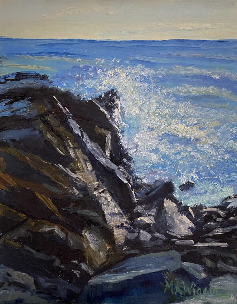 Burst 8X10 Oil on Linen Panel – Sold