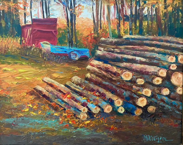 Curing 11X14 Oil on Linen ($550 Framed)