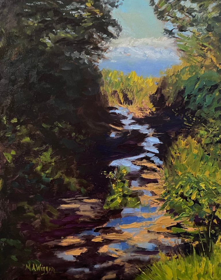 Puddles 11X14 Oil on Linen (Sold)